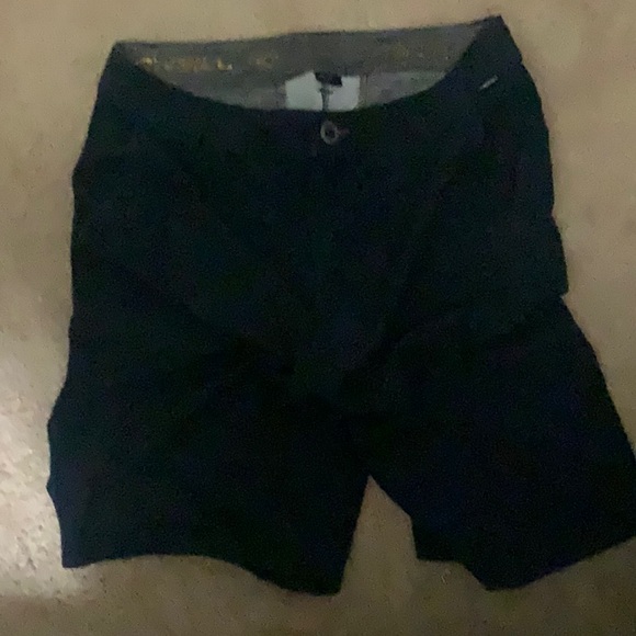 O’ NEILL  Hybrid  Land - Water Board-shorts #32 Side Pockets  Sz 28.EUC Navy - Picture 5 of 8